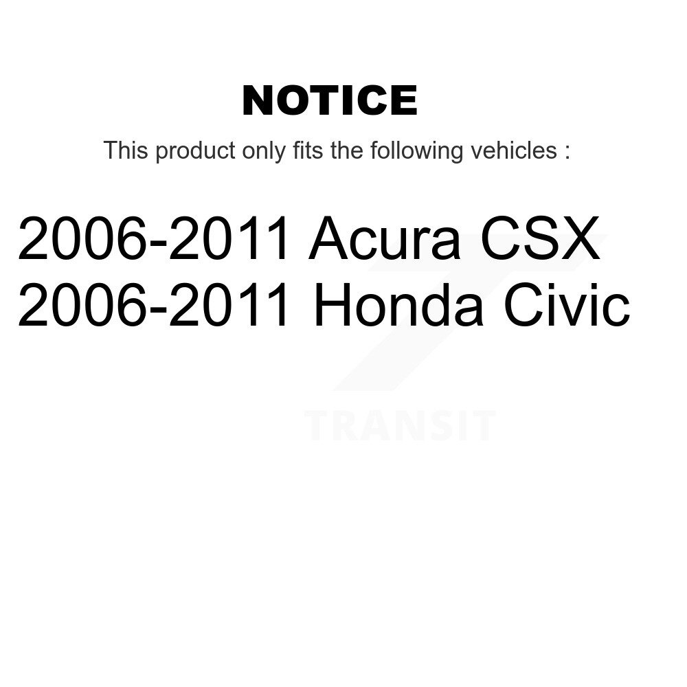 [Avant droite inférieure] Joint à rotule avant droite inférieure pour 2006-2011 Honda Civic Acura CSX