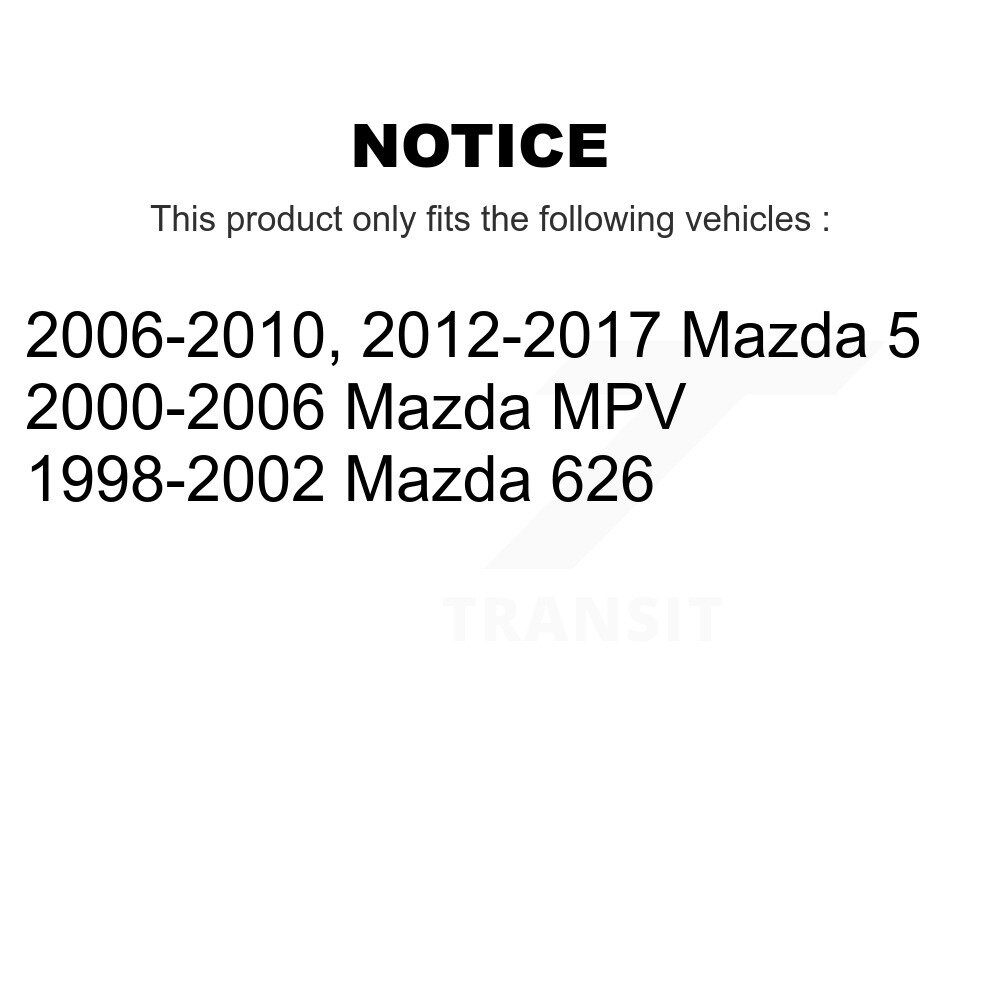 [Avant inférieur] Joint à rotule de suspension inférieure avant pour Mazda 5 MPV 626 72-K500136