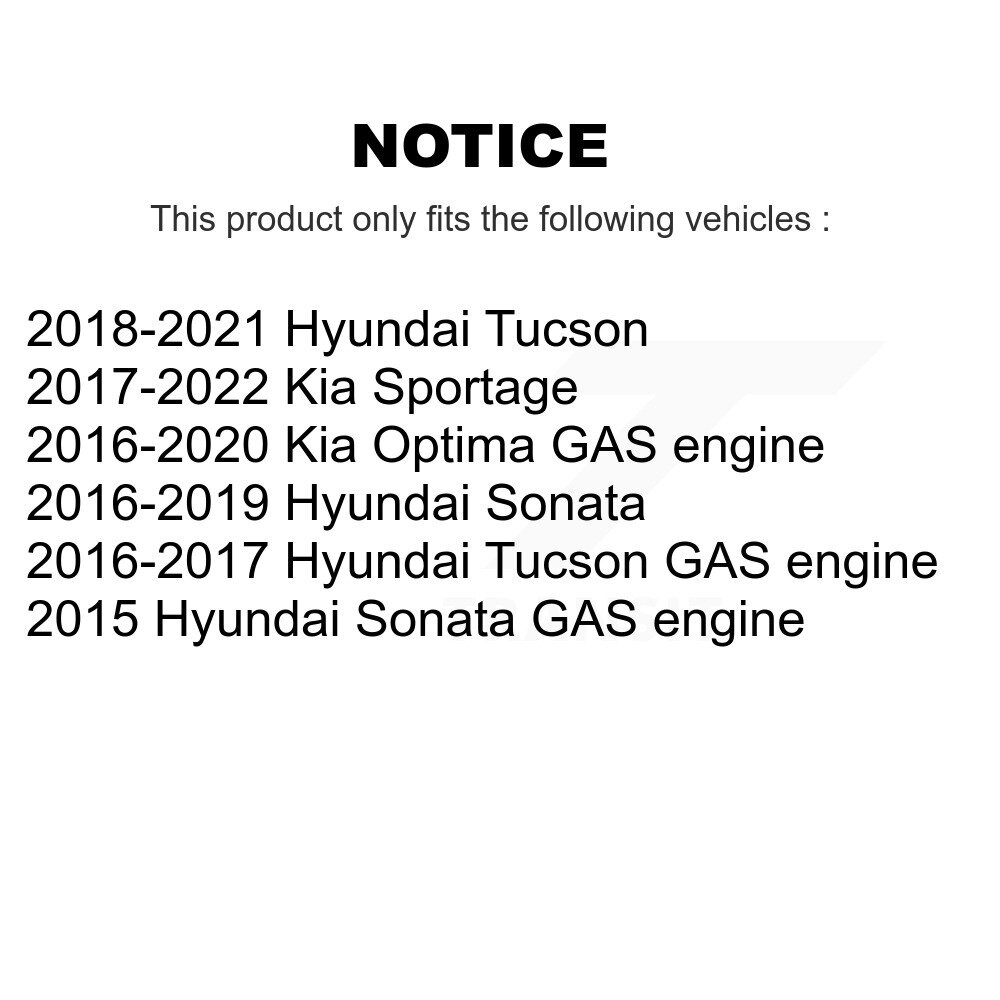 [Avant gauche inférieur] Joint de la suspension inférieure avant gauche Pour Hyundai Tucson Kia Sonate de sport