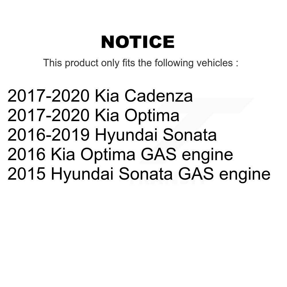 [Arrière droite] Stabilisateur de suspension arrière droit Lien de barre Kit pour Hyundai Sonata Kia Optima