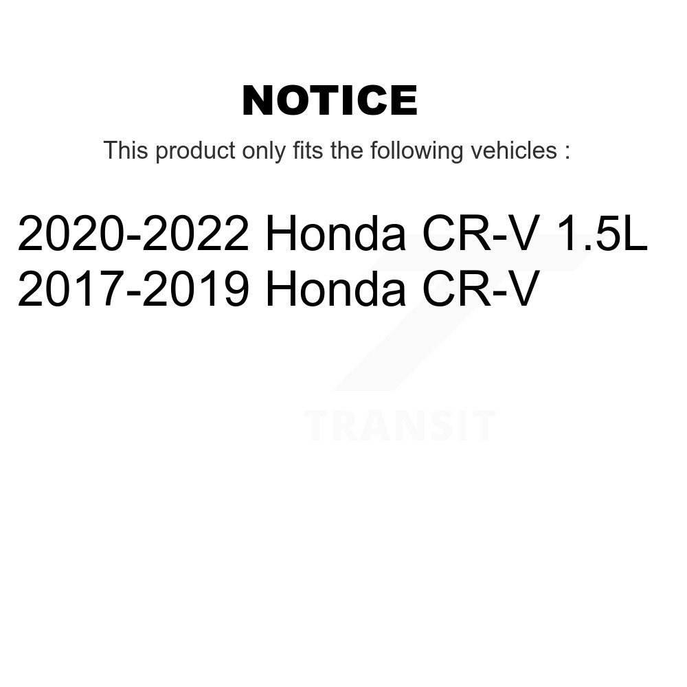 [Front] Kit de barre stabilisatrice de suspension avant pour Honda CR-V 72-K750908