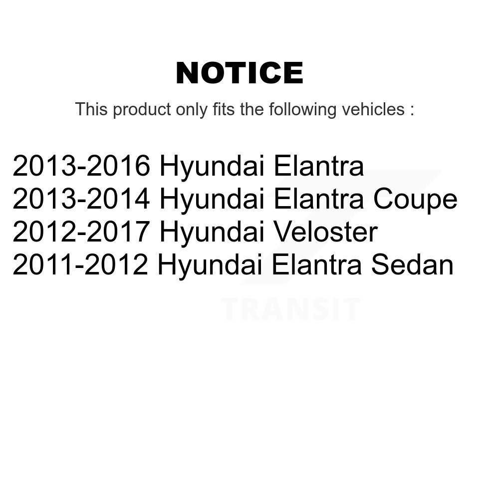 [Front] Support de suspension avant pour Hyundai Elantra Veloster 73-902018