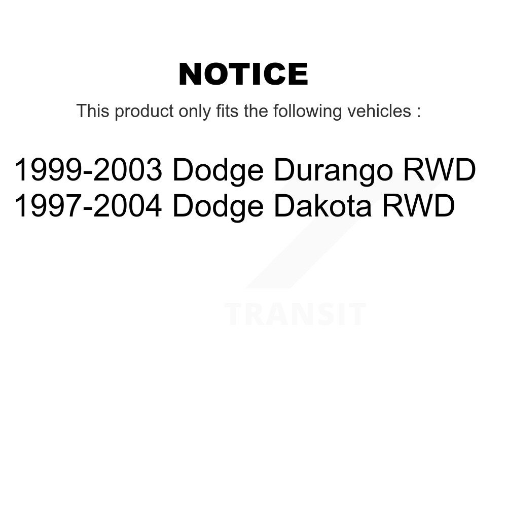 [Front] Amortisseur avant pour Dodge Dakota Durango RWD 78-37137
