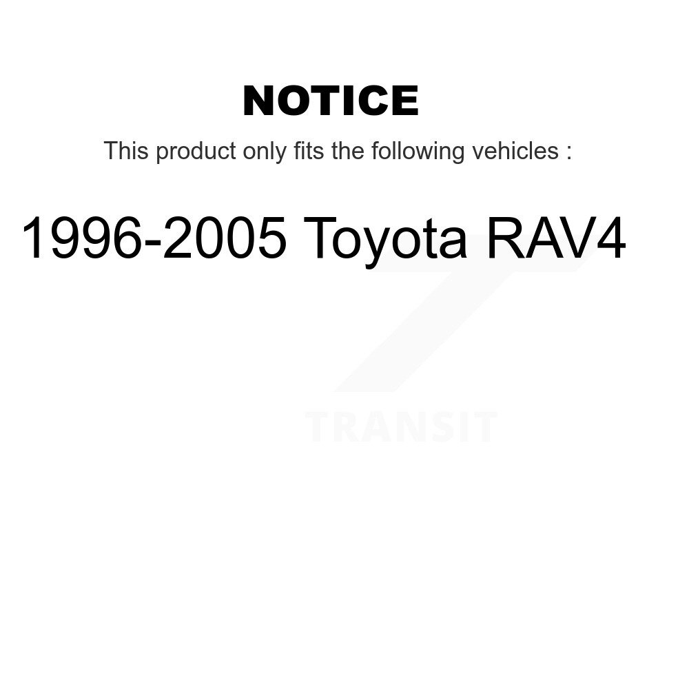 [Arrière] Amortisseur Arrière Pour 1996-2005 Toyota RAV4 78-37199