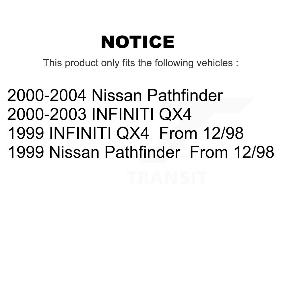 [Arrière] Amortisseur arrière pour Nissan Pathfinder INFINITI QX4 78-37204