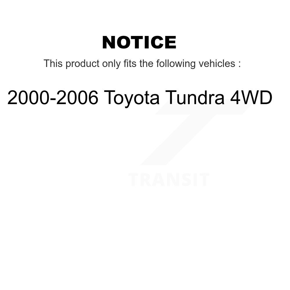 [Arrière] Amortisseur arrière pour 2000-2006 Toyota Tundra 4WD 78-37238