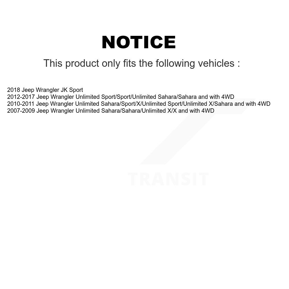 [Arrière] Amortisseur arrière pour Jeep Wrangler JK 78-37287