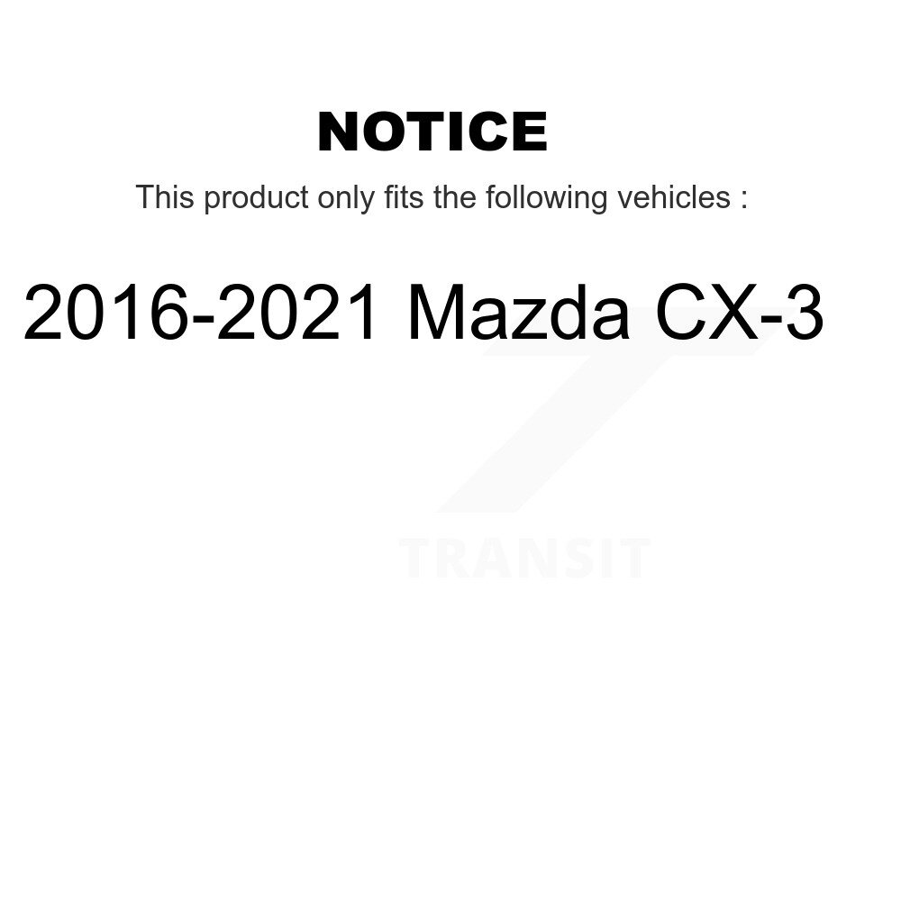 [Arrière] Amortisseur arrière pour 2016-2021 Mazda CX-3 78-37411