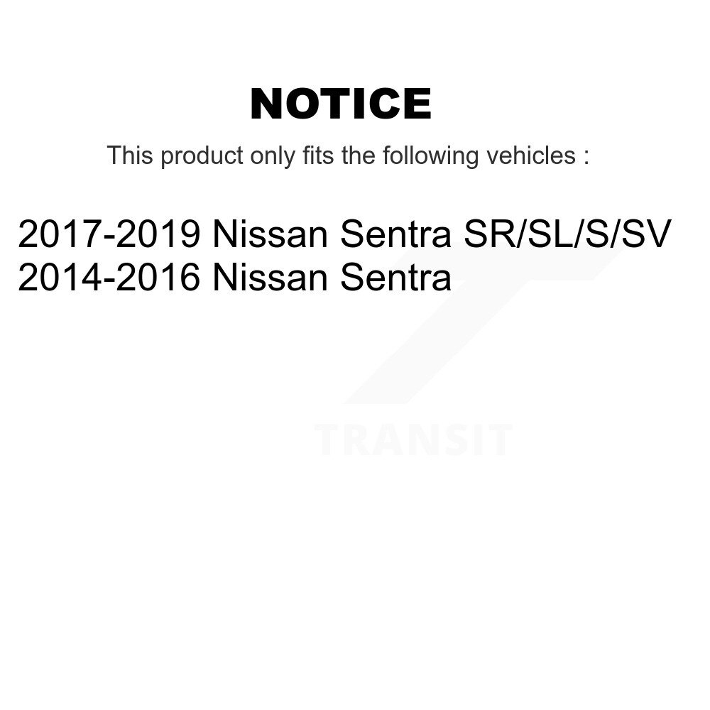 [Arrière] Absorbeur de choc arrière pour Nissan Sentra 78-5532