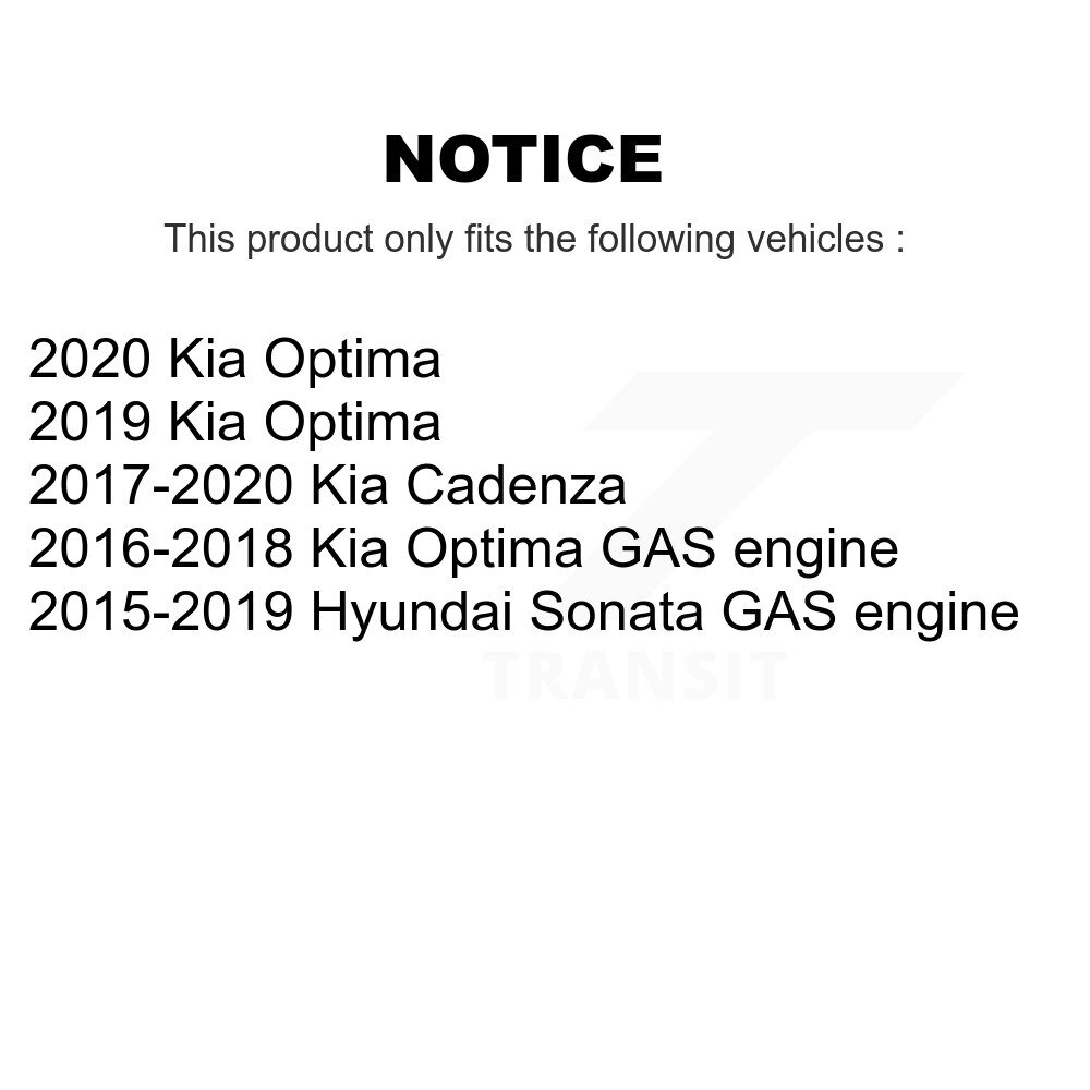 [Arrière] Amortisseur arrière pour Hyundai Sonata Kia Optima 78-5551
