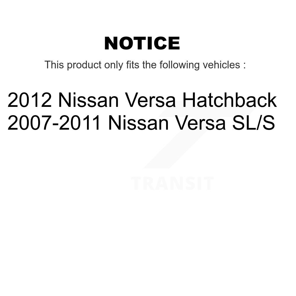 [Arrière] Amortisseur arrière pour Nissan Versa 78-5626