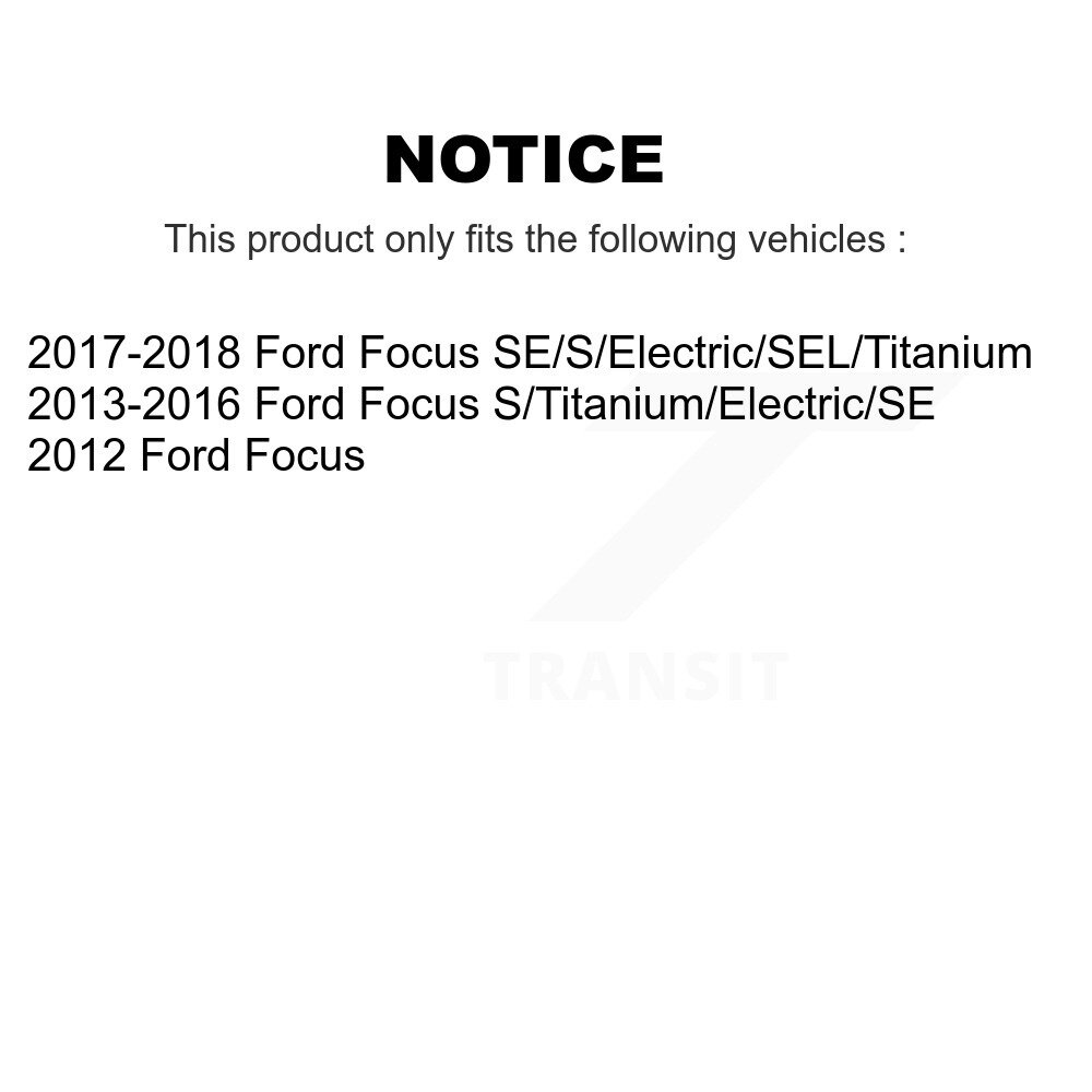 [Arrière] Absorbeur de choc arrière pour Ford Focus 78-5645