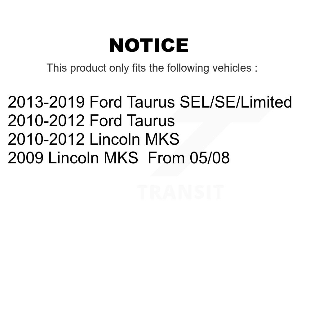 [Arrière] Absorbeur de choc arrière pour Ford Taurus Lincoln MKS 78-5648