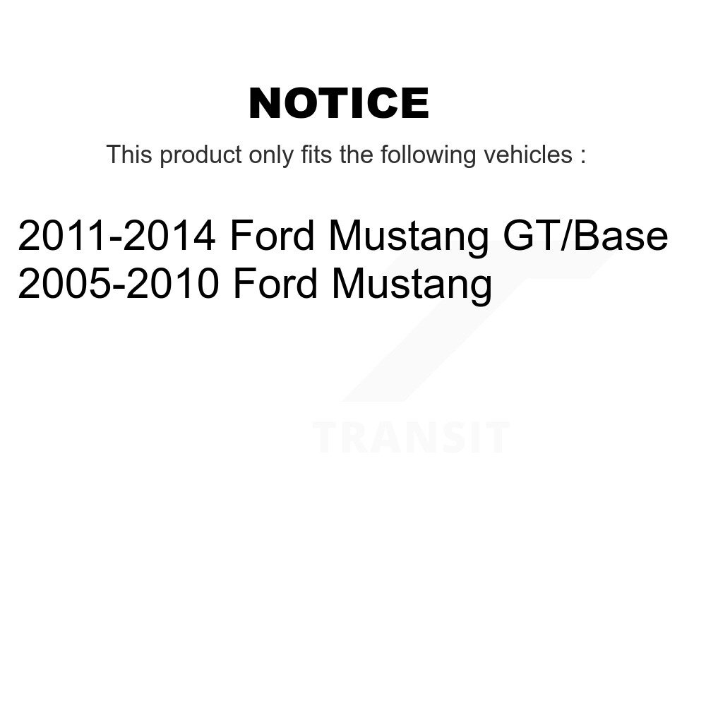 [Arrière] Absorbeur de choc arrière pour Ford Mustang 78-5783