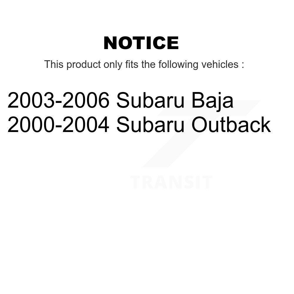 [Arrière] Suspension arrière jambe de force pour Subaru Outback Baja 78-71113