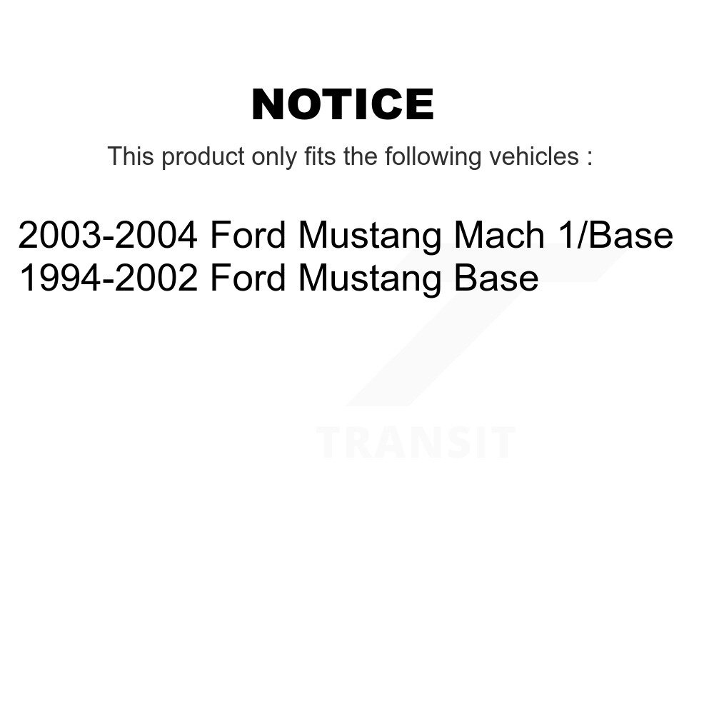 [Front] Suspension avant jambe de force pour Ford Mustang 78-71962