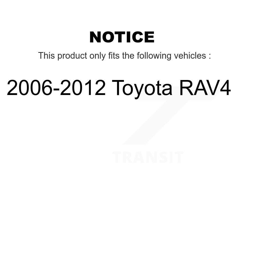 [Front Left] Suspension avant gauche pour Toyota RAV4 2006-2012 78-72276
