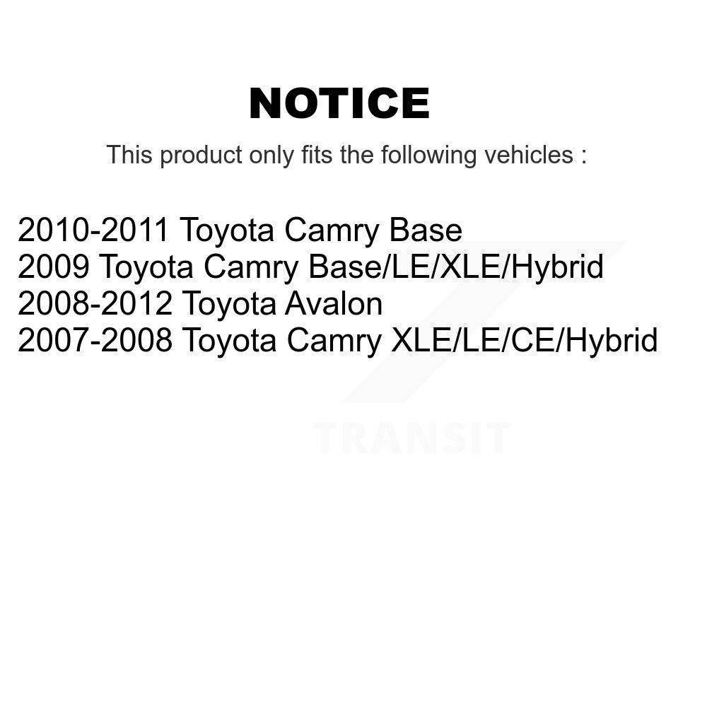 [Arrière gauche] Suspension arrière gauche pour Toyota Camry Avalon 78-72310