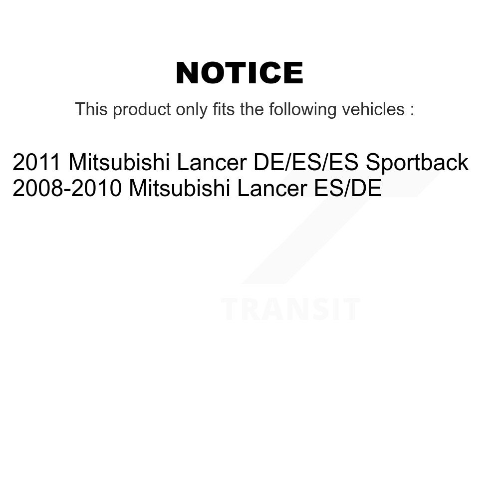 [Avant droite] Suspension avant droite pour Mitsubishi Lancer 78-72355