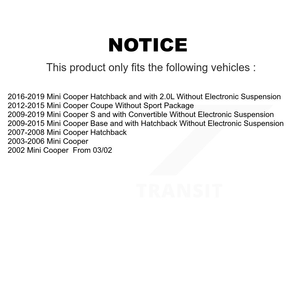 [Avant droite] Suspension avant droite jambe de force pour Mini Cooper 78-72480