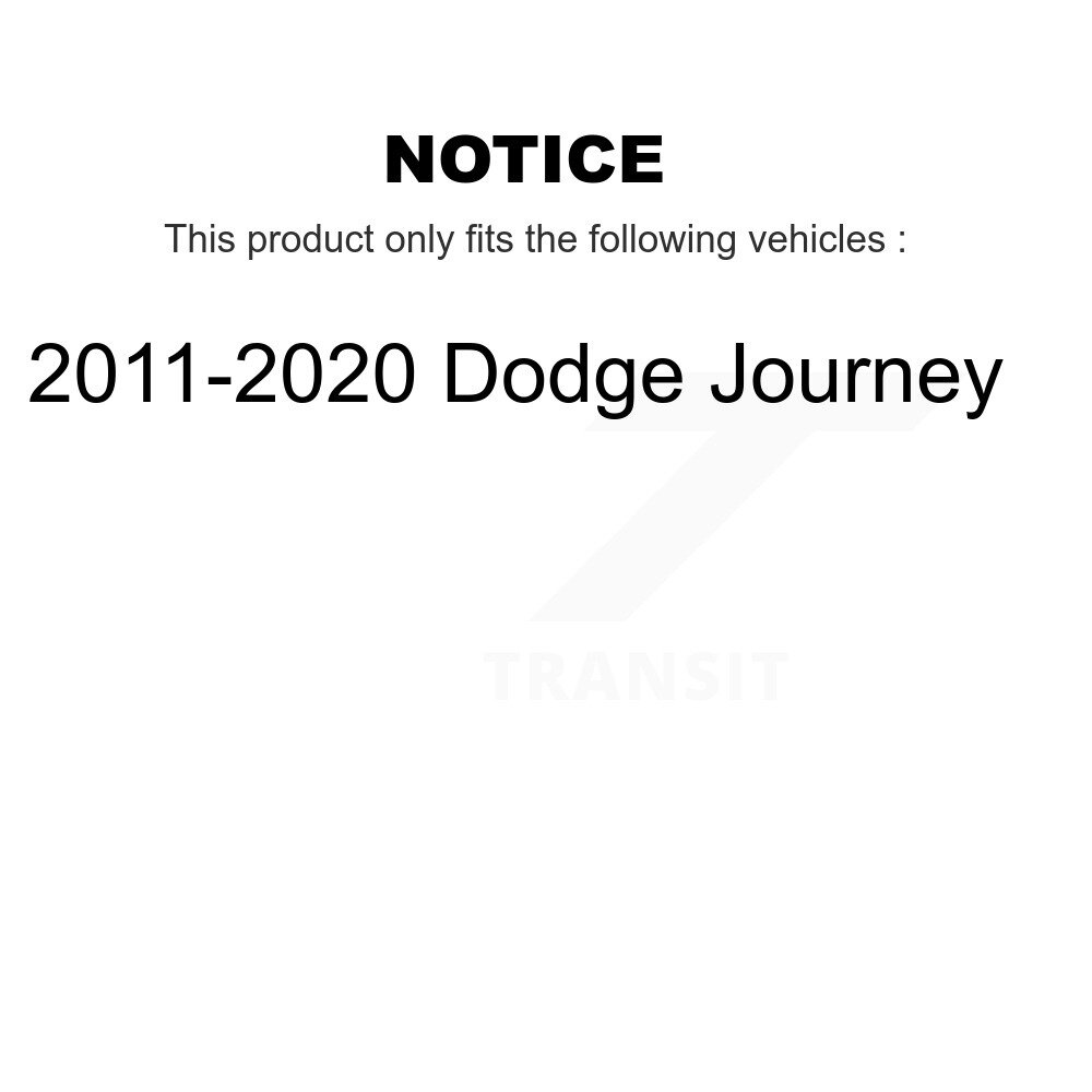 [Arrière] Support de suspension arrière pour 2011-2020 Dodge Journey 78-72896