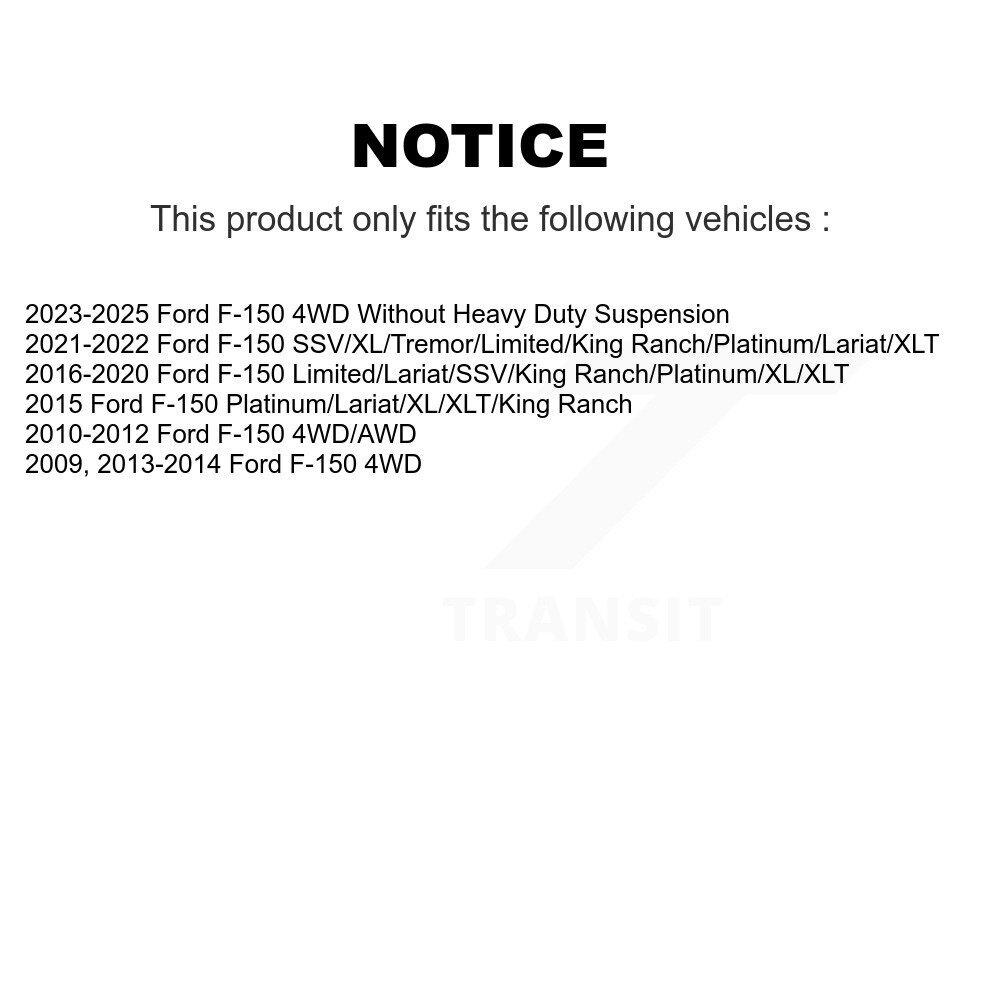 [Arrière] Absorbeur de choc arrière pour Ford F-150 78-911302