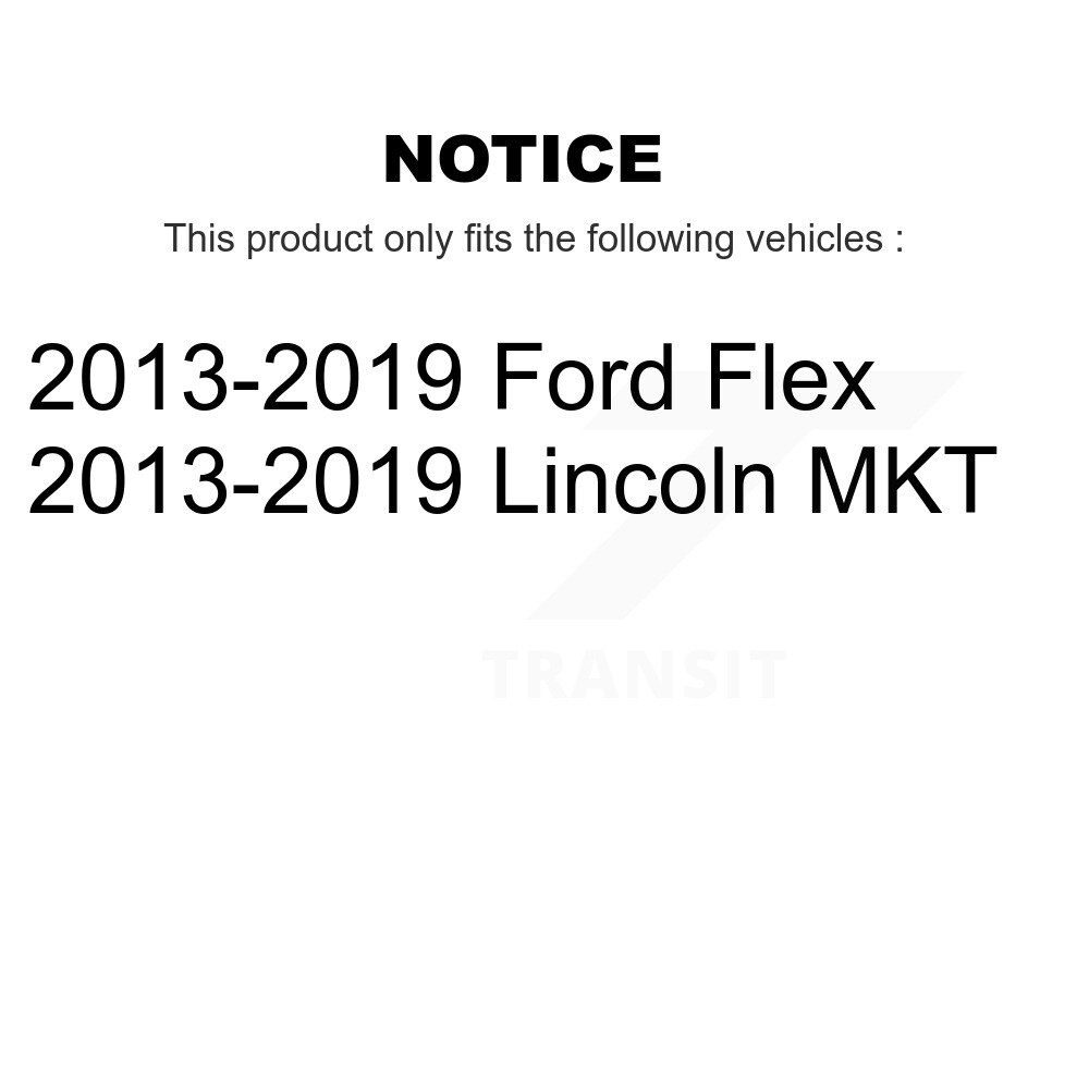 [Front Left] Suspension avant gauche Strut Coil Spring Assemblage pour Ford Flex Lincoln MKT