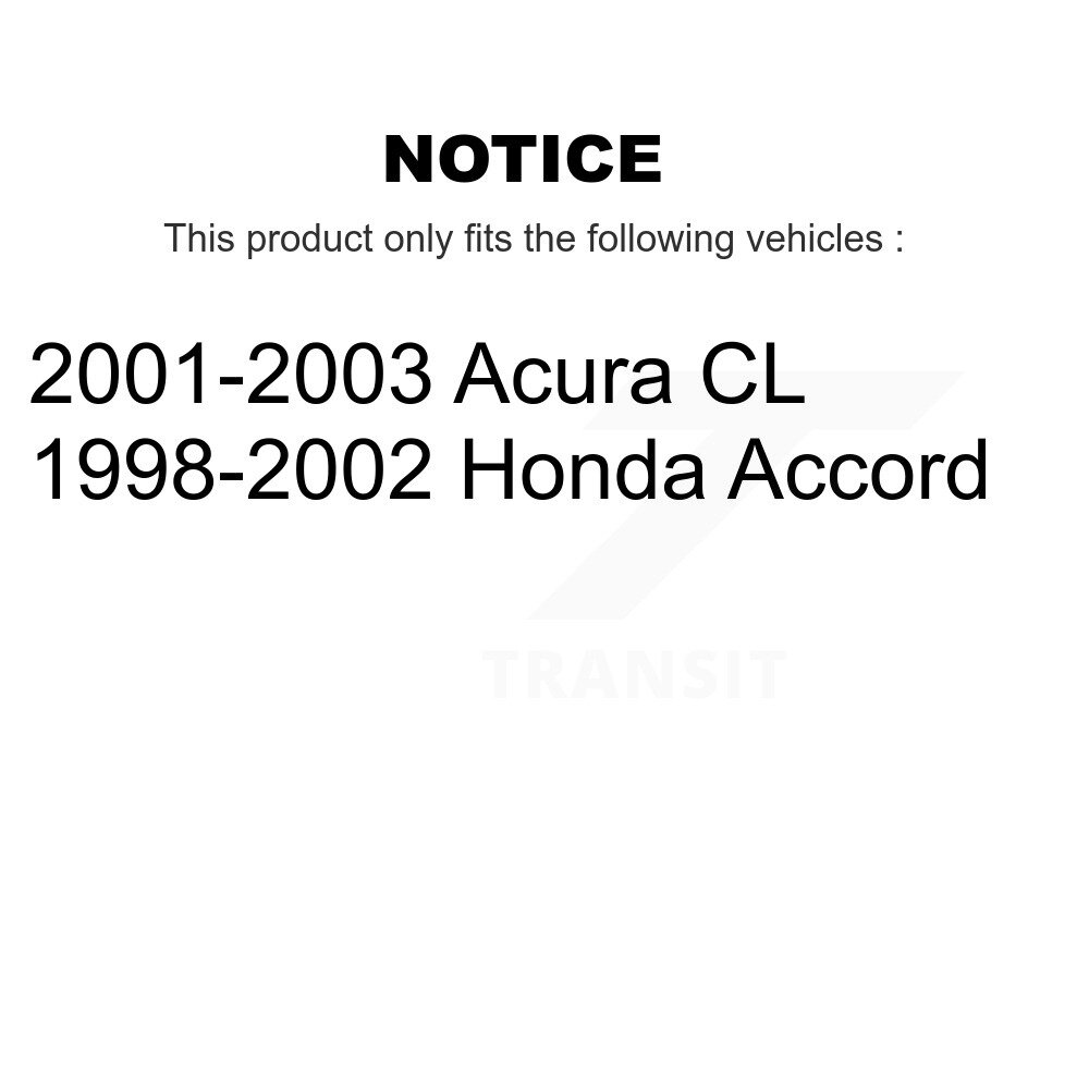 [Avant droite] Assemblage de ressort de suspension avant droite pour Honda Accord Acura CL