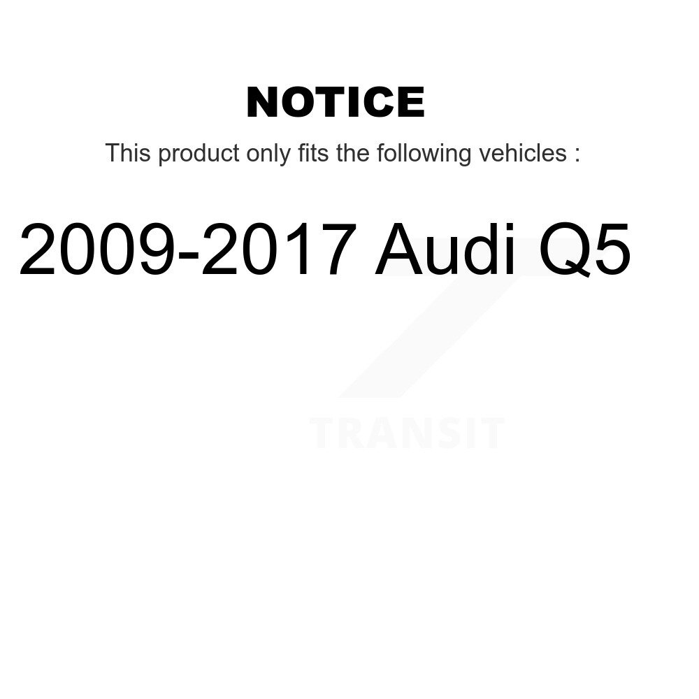 [Avant droite] Assemblage à ressort de suspension avant droite pour Audi Q5 2009-2017