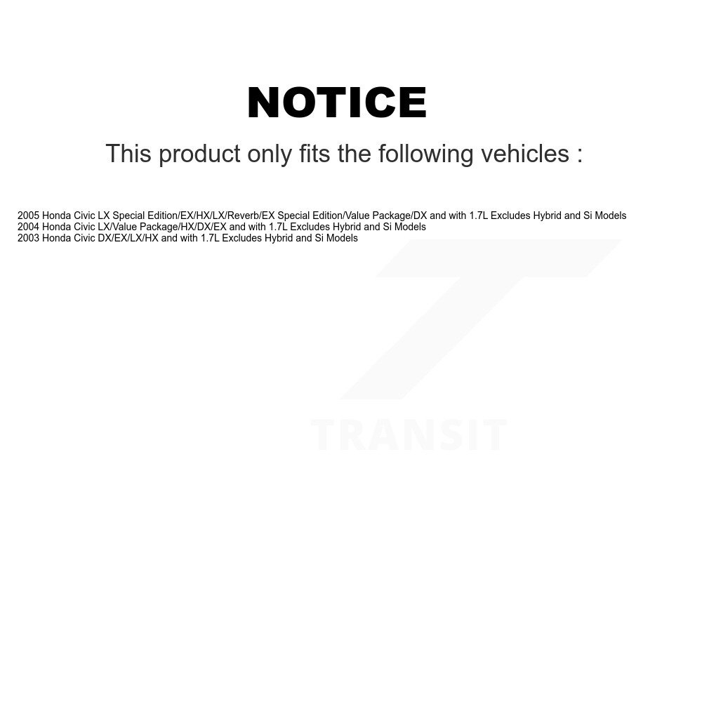 [Avant droite] Assemblage de printemps avant-droite pour la Honda Civic 78A-11632