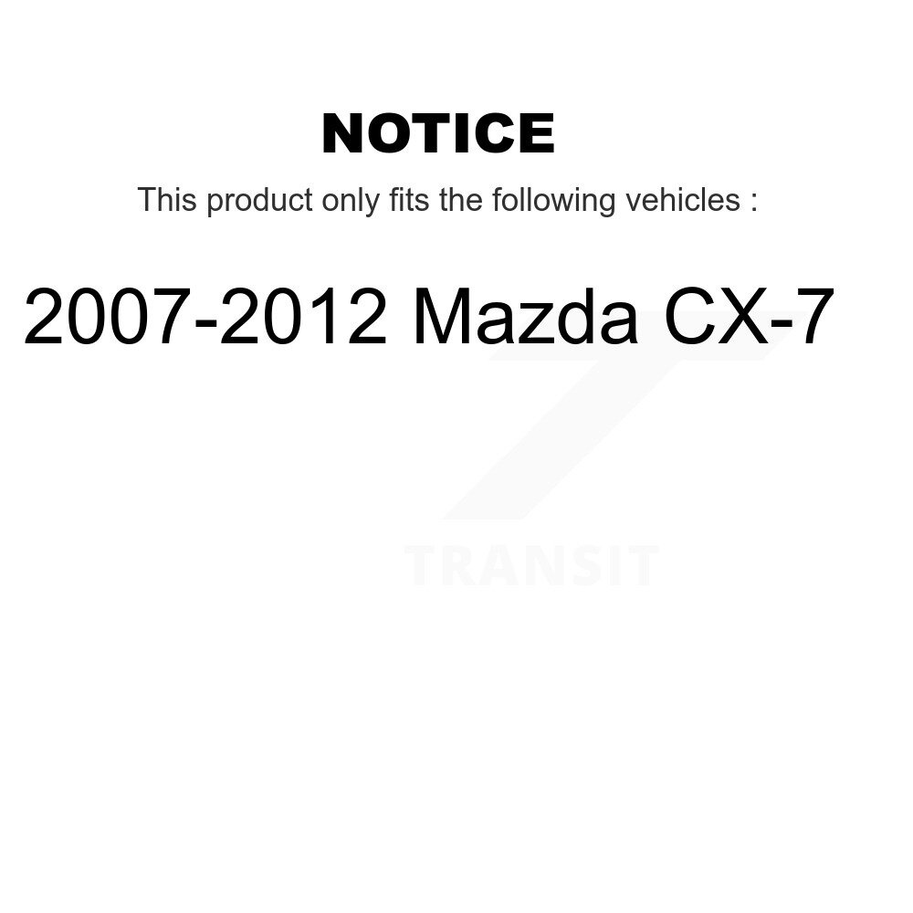 [Avant droite] Assemblage de printemps pour la suspension avant droite de la bobine pour 2007-2012 Mazda CX-7