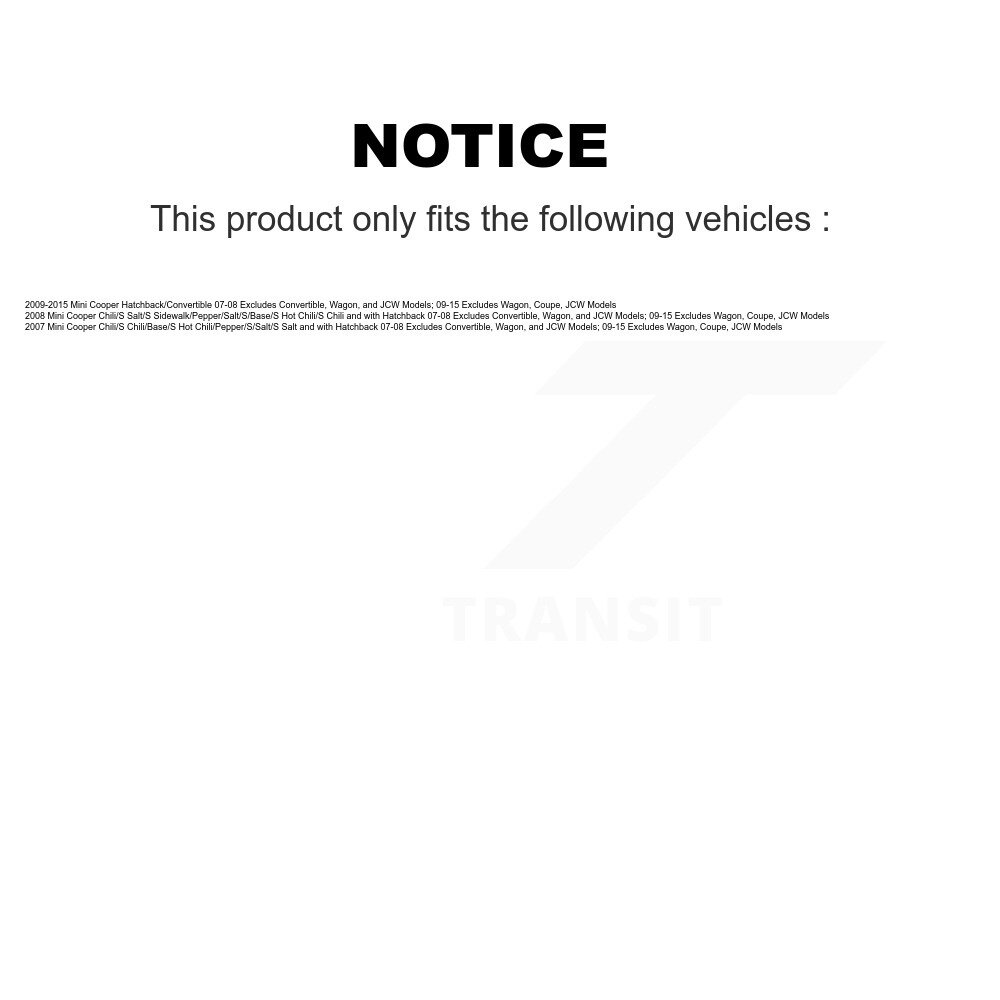 [Avant droite] Suspension avant droite Corde de serrage de ressort pour Mini Cooper 78A-11958