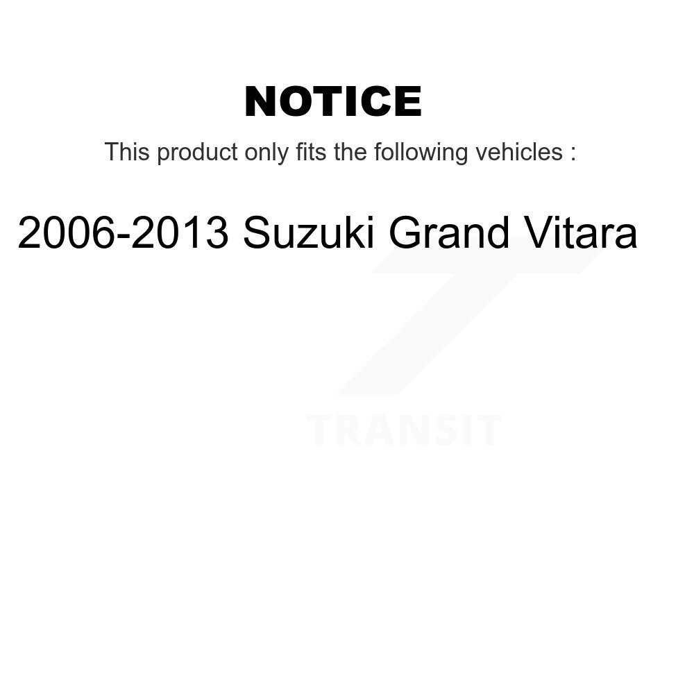 [Front Left] Suspension avant gauche Strut Coil Spring Assemblage pour 06-13 Suzuki Grand Vitara