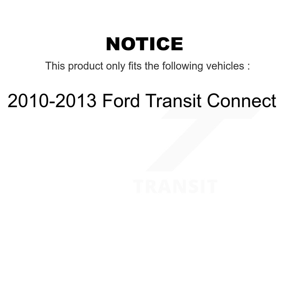 [Avant droite] Assemblage de printemps de la bobine de serrage pour 10-13 Ford Transit Connect