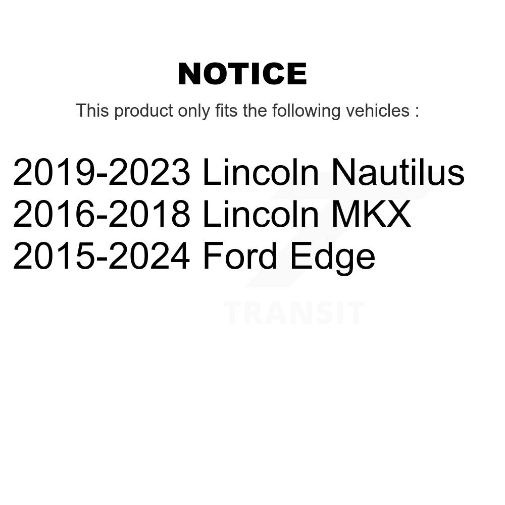 [Avant droite] Assemblage de printemps avant droite de la bobine pour Ford Edge Lincoln Nautilus