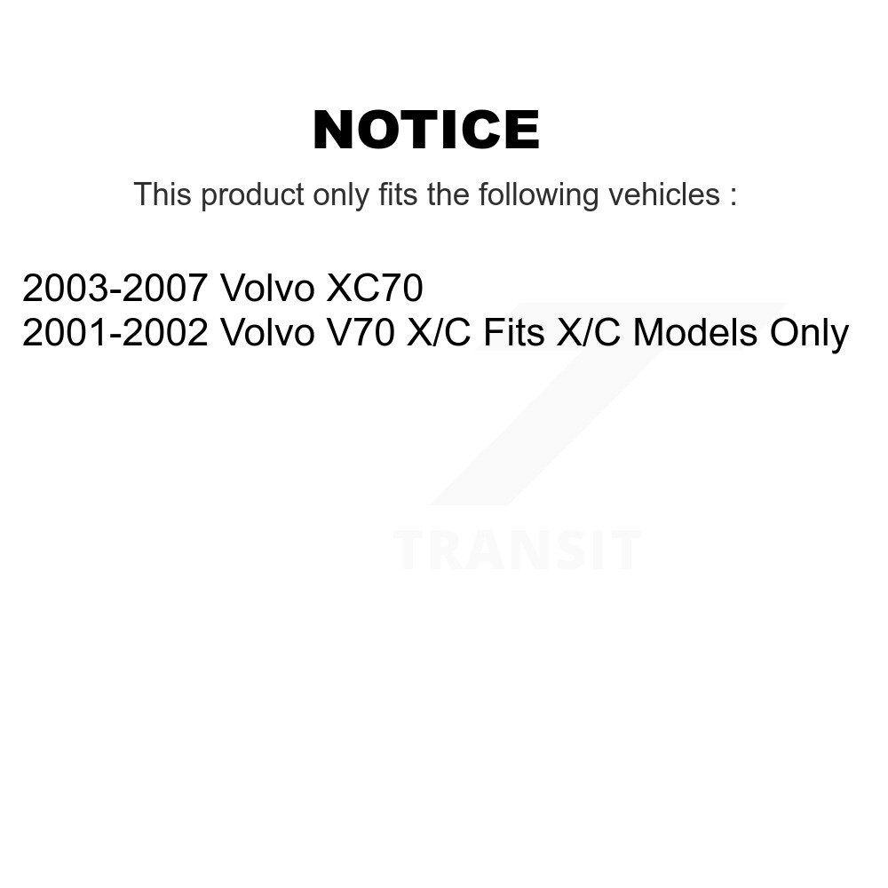 [Arrière droite] Assemblage de ressort de ressort de la bobine de suspension arrière droite pour Volvo XC70 V70 78A-15076