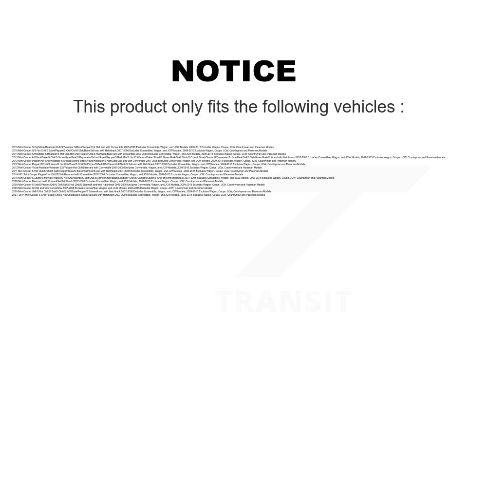 [Arrière gauche] Suspension arrière gauche Corde de serrage de ressort pour Mini Cooper 78A-15091