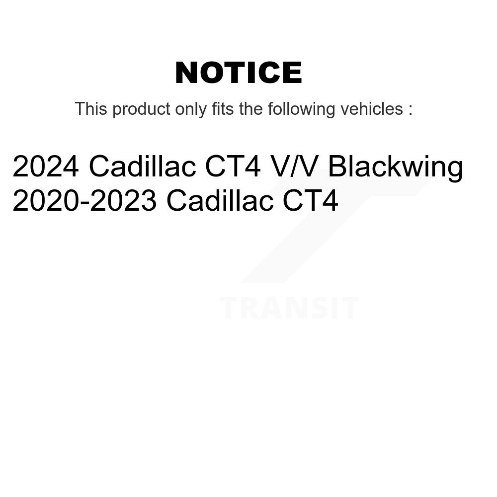 [Arrière] Rotor de frein à disque arrière pour Cadillac CT4 8-582690