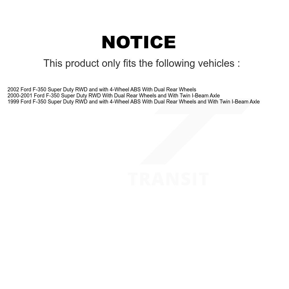 [Front] Assemblage du pivot de frein à disque avant pour Ford F-350 Super Duty 8-66768