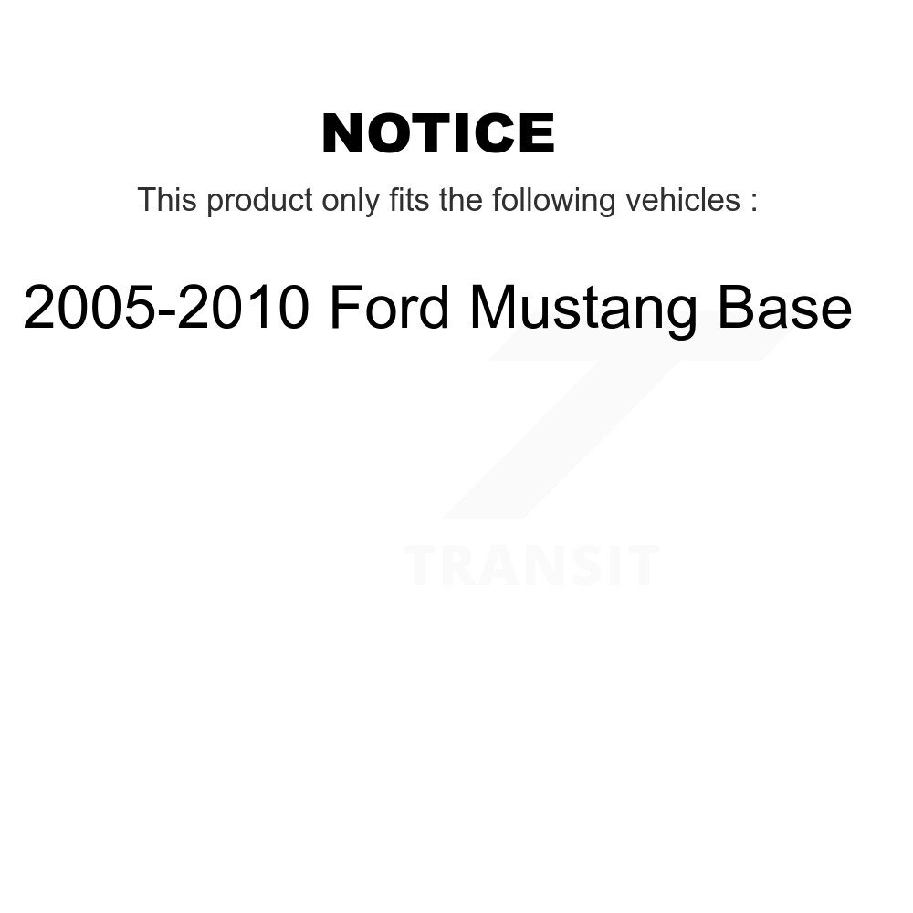 [Front] Rotor de frein à disque avant pour la base Ford Mustang 2005-2010 8-680313