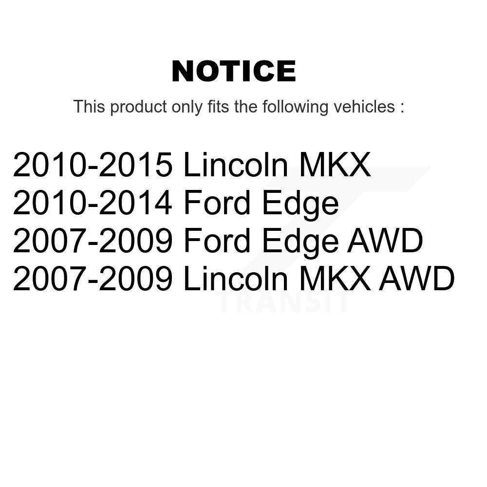 [Front] Rotor de frein à disque avant pour Ford Edge Lincoln MKX 8-680544