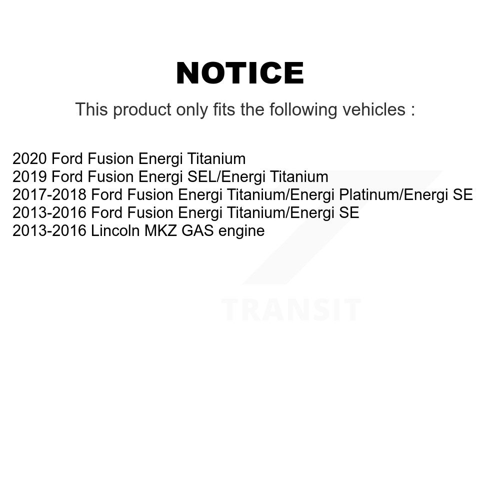 [Front] Rotor de frein à disque avant pour Ford Fusion Lincoln MKZ 8-681015