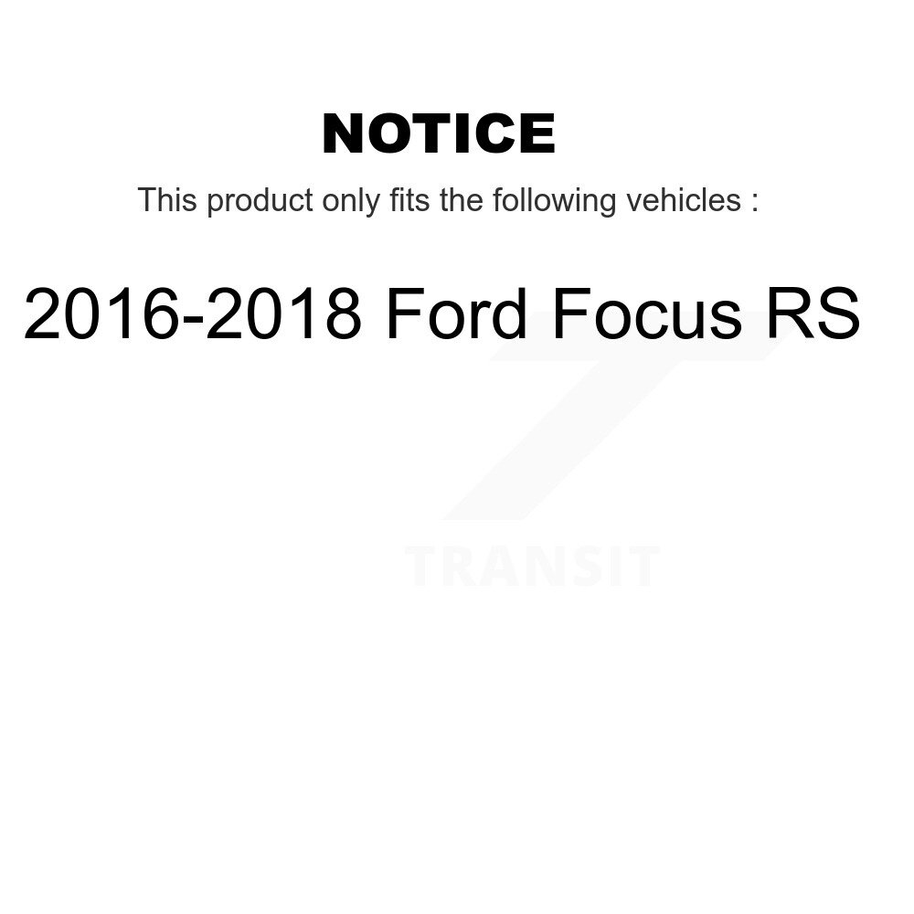 [Front] Rotor de frein à disque avant pour 2016-2018 Ford Focus RS 8-682087