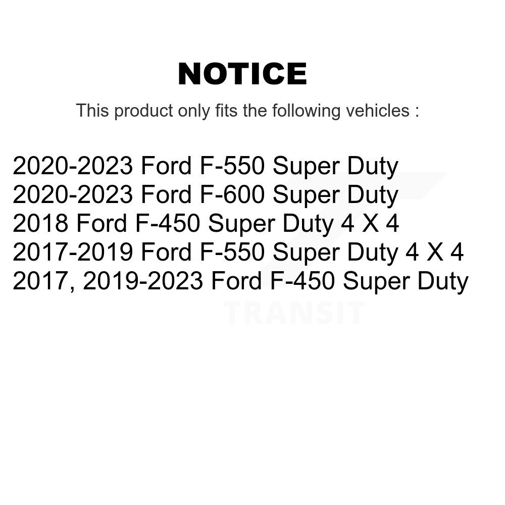 [Front] Rotor de frein à disque avant pour Ford F-450 Super Duty F-550 F-600 8-682089