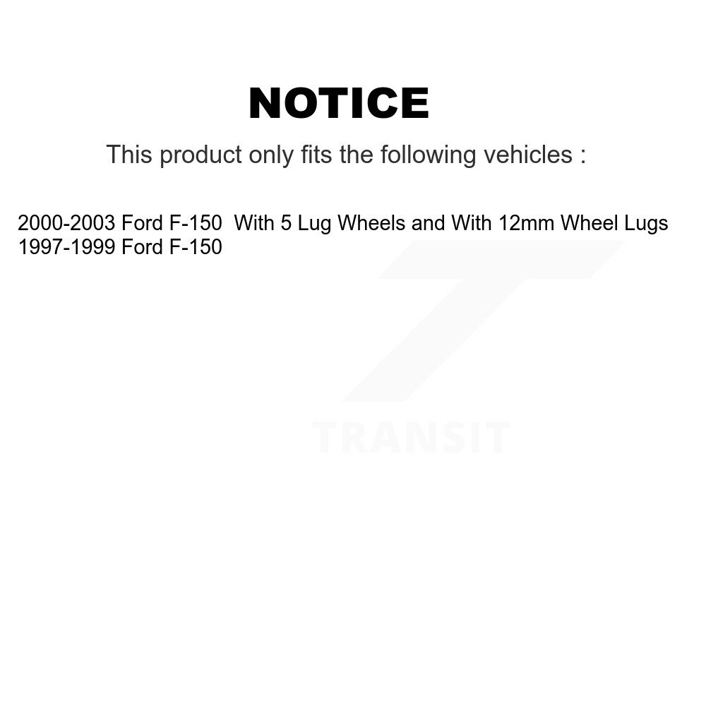 [Arrière] Tambour de frein arrière pour Ford F-150 8-9626