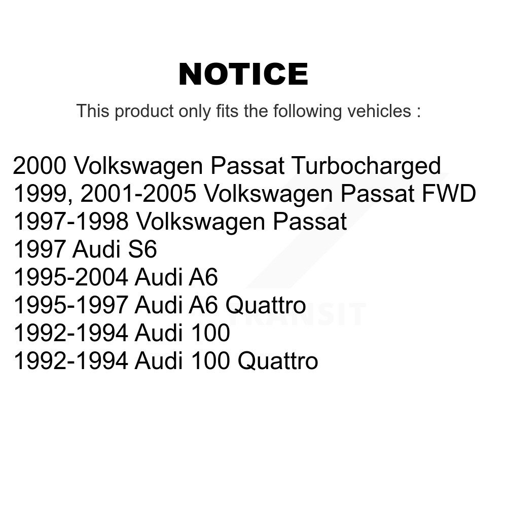 [Arrière] Rotor de frein à disque arrière pour Volkswagen Passat Audi 100 Quattro A6 S6 8-96423