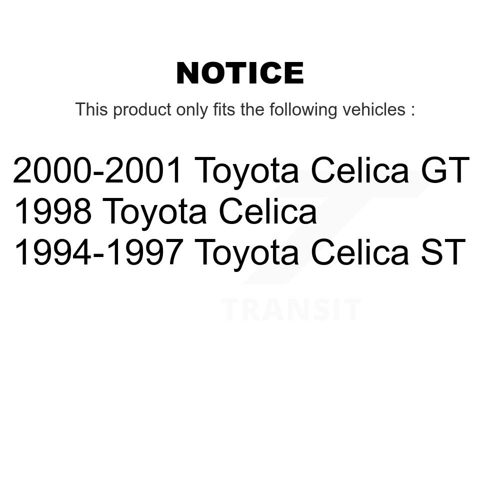 [Front] Rotor de frein à disque avant pour Toyota Celica 8-96499
