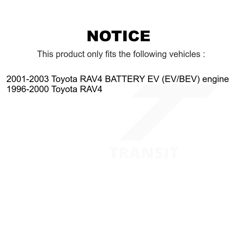 [Front] Rotor de frein à disque avant pour Toyota RAV4 8-96613