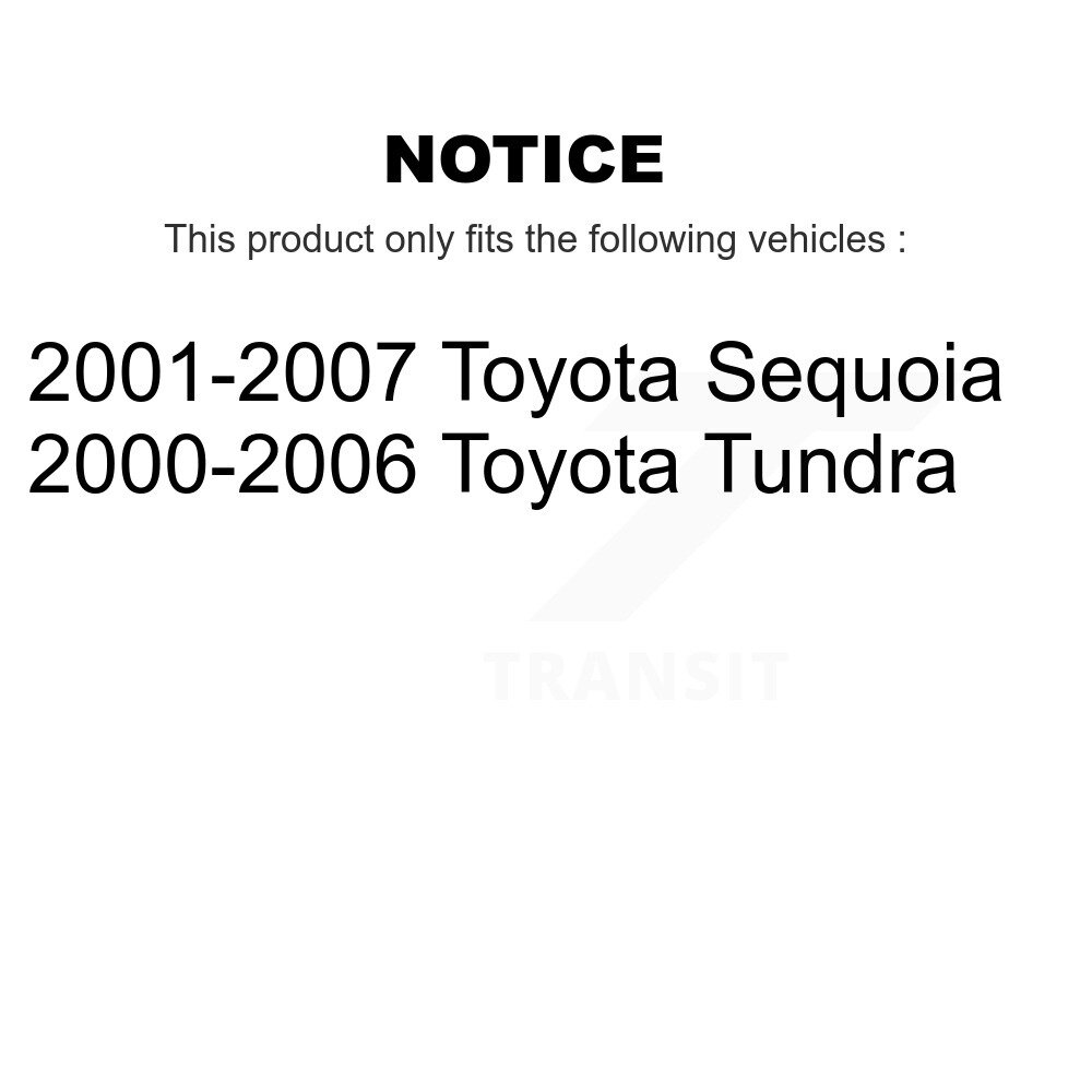 [Front] Rotor de frein à disque avant pour Toyota Tundra Sequoia 8-96931