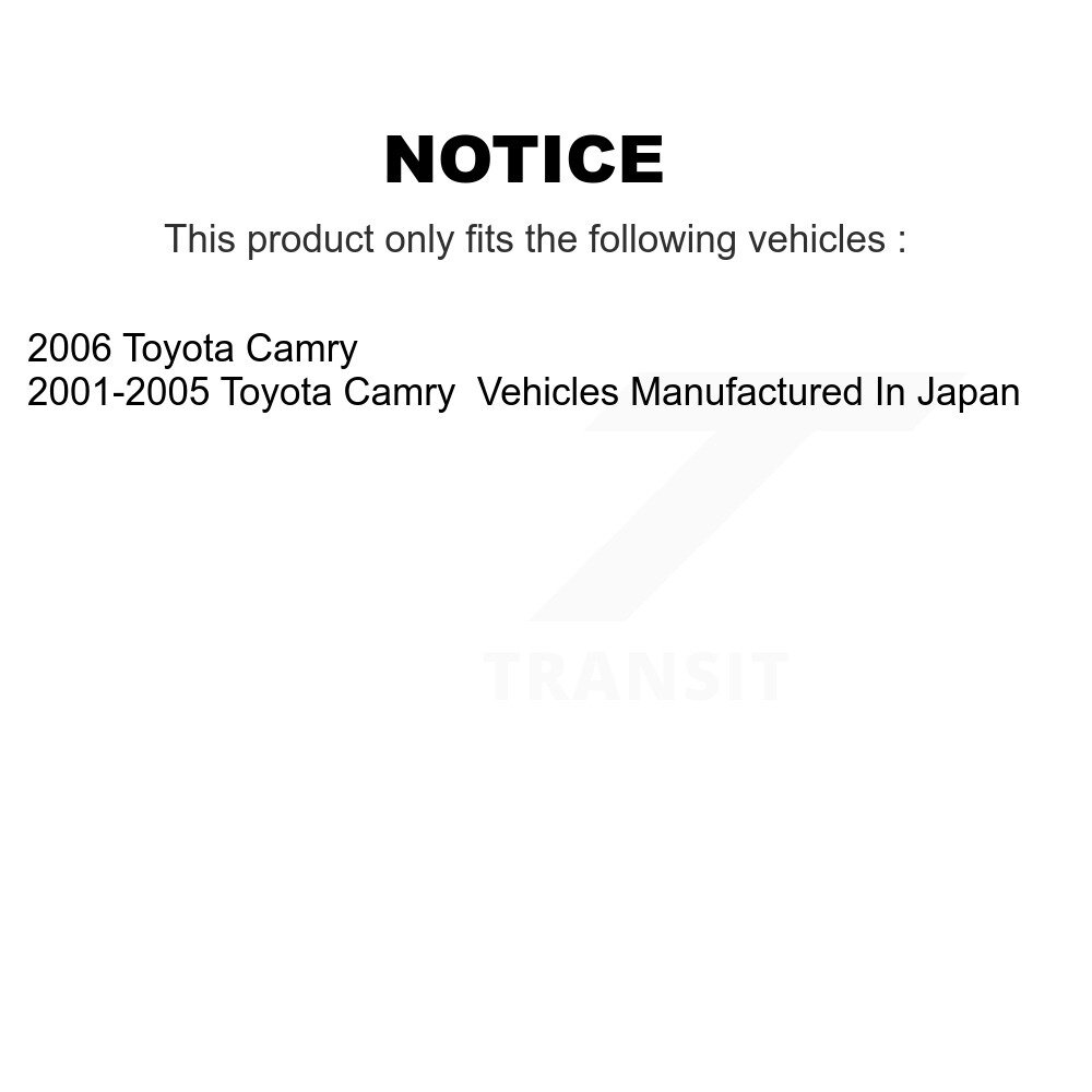 [Arrière] Tambour de frein arrière pour Toyota Camry 8-9766